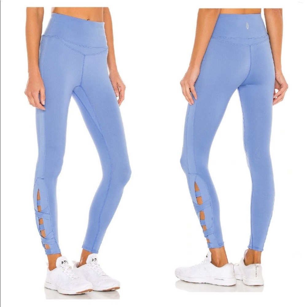 Free People Very Prairie Legging Corsican Sea